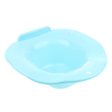 Maxbell Maxbell Hip Bath Tub Sitz Bath for Toilet Maternity Hemorrhoid Avoid Squatting Blue