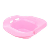 Maxbell Maxbell Hip Bath Tub Sitz Bath for Toilet Maternity Hemorrhoid Avoid Squatting Pink