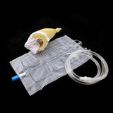 Maxbell Reusable Male Urinal System Pee Holder with Collection Bag Incontinence Aid