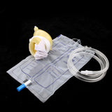 Maxbell Reusable Male Urinal System Pee Holder with Collection Bag Incontinence Aid