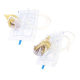 Maxbell Reusable Male Urinal System Pee Holder with Collection Bag Incontinence Aid