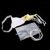 Maxbell Reusable Male Urinal System Pee Holder with Collection Bag Incontinence Aid
