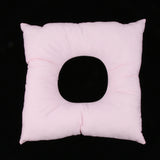 Non-slip Massage Table Sheet Cover with Face Down Cradle Cushion 185x70cm