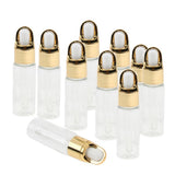 100 Pack Empty Aromatherapy Essential Oils Eye Dropper Bottles 20ml Clear