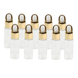 100 Pack Empty Aromatherapy Essential Oils Eye Dropper Bottles 20ml Clear