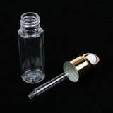 100 Pack Empty Aromatherapy Essential Oils Eye Dropper Bottles 20ml Clear