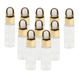 100 Pack Empty Aromatherapy Essential Oils Eye Dropper Bottles 20ml Clear