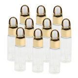 100 Pack Empty Aromatherapy Essential Oils Eye Dropper Bottles 20ml Clear