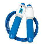 Maxbell Maxbell Adjustable Workout Jump Rope Skipping Rope for Women Men Kids Blue