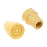 Maxbell 4 Pieces Anti skid Crutch Ferrules Rubber Ends Cane Walking Stick Tips 22mm