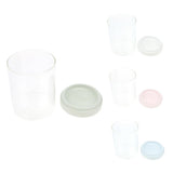 Maxbell Maxbell Protable Tea Canister Coffee Candy Container Coin Storage Box Case White Cap