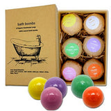Maxbell Maxbell 6 Pieces Women Scented Bubble Bath Salt Essential Balls Set Kit