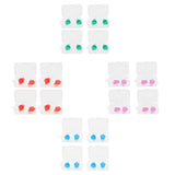 Maxbell Maxbell 4 Pairs Silicone Earplug Airplane Travel Noise Cancelling Ear Plugs Green