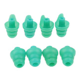 Maxbell Maxbell 4 Pairs Silicone Earplug Airplane Travel Noise Cancelling Ear Plugs Green