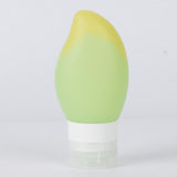 Maxbell Maxbell Mini Silicone Travel Container Shampoo Cosmetic Bottle Green-Yellow Gradient