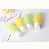 Maxbell Maxbell Mini Silicone Travel Container Shampoo Cosmetic Bottle Green-Yellow Gradient
