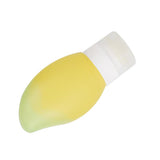 Maxbell Maxbell Silicone Squeezable Empty Lotion Shampoo Makeup Bottle 48ml Gradient Yellow