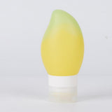 Maxbell Maxbell Silicone Squeezable Empty Lotion Shampoo Makeup Bottle 48ml Gradient Yellow