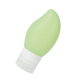 Maxbell Maxbell Silicone Squeezable Empty Lotion Shampoo Makeup Bottle 48ml Green