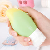 Maxbell Maxbell Silicone Squeezable Empty Lotion Shampoo Makeup Bottle 48ml Green