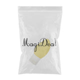 Maxbell Maxbell Silicone Squeezable Empty Lotion Shampoo Makeup Bottle 48ml Yellow