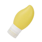 Maxbell Maxbell Silicone Squeezable Empty Lotion Shampoo Makeup Bottle 48ml Yellow