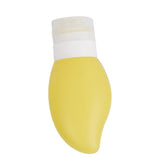 Maxbell Maxbell Silicone Squeezable Empty Lotion Shampoo Makeup Bottle 48ml Yellow