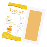 Maxbell Maxbell 20pcs Dual-sided Depilatory Waxing Strips Cold Wax Bikini Hair Remover Honey