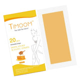Maxbell Maxbell 20pcs Dual-sided Depilatory Waxing Strips Cold Wax Bikini Hair Remover Honey