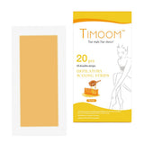 Maxbell Maxbell 20pcs Dual-sided Depilatory Waxing Strips Cold Wax Bikini Hair Remover Honey