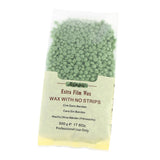 Maxbell Maxbell 500g No Strip Pearl Hard Film Wax Beads Beans Pellet Hair Removal Green Tea