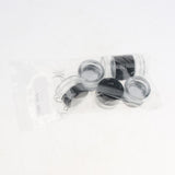 Maxbell Maxbell 6 Pieces Glass Pot Jars Cream Bottle Makeup Cosmetic Container Clear