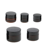 Maxbell Maxbell 6 Pcs Cosmetic Containers Round Glass Jars Cosmetics Face Cream Lotion 5g