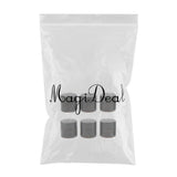 Maxbell Maxbell 6 Pcs Cosmetic Containers Round Glass Jars Cosmetics Face Cream Lotion 5g