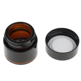 Maxbell Maxbell 6 Pcs Cosmetic Containers Round Glass Jars Cosmetics Face Cream Lotion 5g
