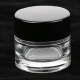 Maxbell Maxbell 6x 10g Empty Glass Jar with Lid Makeup Cosmetics Container Travel Bottles Clear