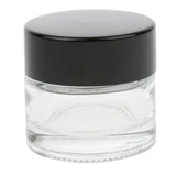 Maxbell Maxbell 6x 10g Empty Glass Jar with Lid Makeup Cosmetics Container Travel Bottles Clear