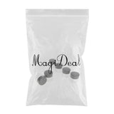 Maxbell Maxbell 6x 10g Empty Glass Jar with Lid Makeup Cosmetics Container Travel Bottles Frosted