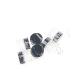 Maxbell Maxbell 6x 10g Empty Glass Jar with Lid Makeup Cosmetics Container Travel Bottles Frosted