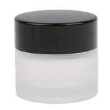 Maxbell Maxbell 6x 10g Empty Glass Jar with Lid Makeup Cosmetics Container Travel Bottles Frosted