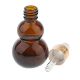 Maxbell Maxbell 6 Pieces Gourd Glass Dropper Bottles For Essential Oil Makeup Liquid 10ml