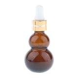 Maxbell Maxbell 6 Pieces Gourd Glass Dropper Bottles For Essential Oil Makeup Liquid 10ml