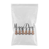 Maxbell Maxbell 6 Pieces Gourd Glass Dropper Bottles For Essential Oil Makeup Liquid 30ml