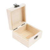 Maxbell Maxbell Travel Mini Wood Box Storage Case Organizer for Soap Craft Jewelry Trinket