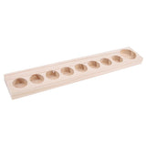 Maxbell Maxbell Wooden Essential Oil Holder Display Storage Rack Tray Organizer  9 Slots