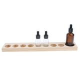 Maxbell Maxbell Wooden Essential Oil Holder Display Storage Rack Tray Organizer  9 Slots