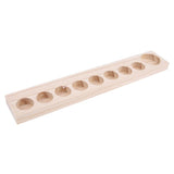 Maxbell Maxbell Wooden Essential Oil Holder Display Storage Rack Tray Organizer  9 Slots