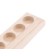Maxbell Maxbell Wooden Essential Oil Holder Display Storage Rack Tray Organizer  9 Slots