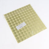 Maxbell Maxbell 5 Sheets Essential Oil Bottle Cap Stickers Self Adhesive Labels Round Golden