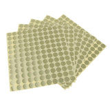Maxbell Maxbell 5 Sheets Essential Oil Bottle Cap Stickers Self Adhesive Labels Round Golden